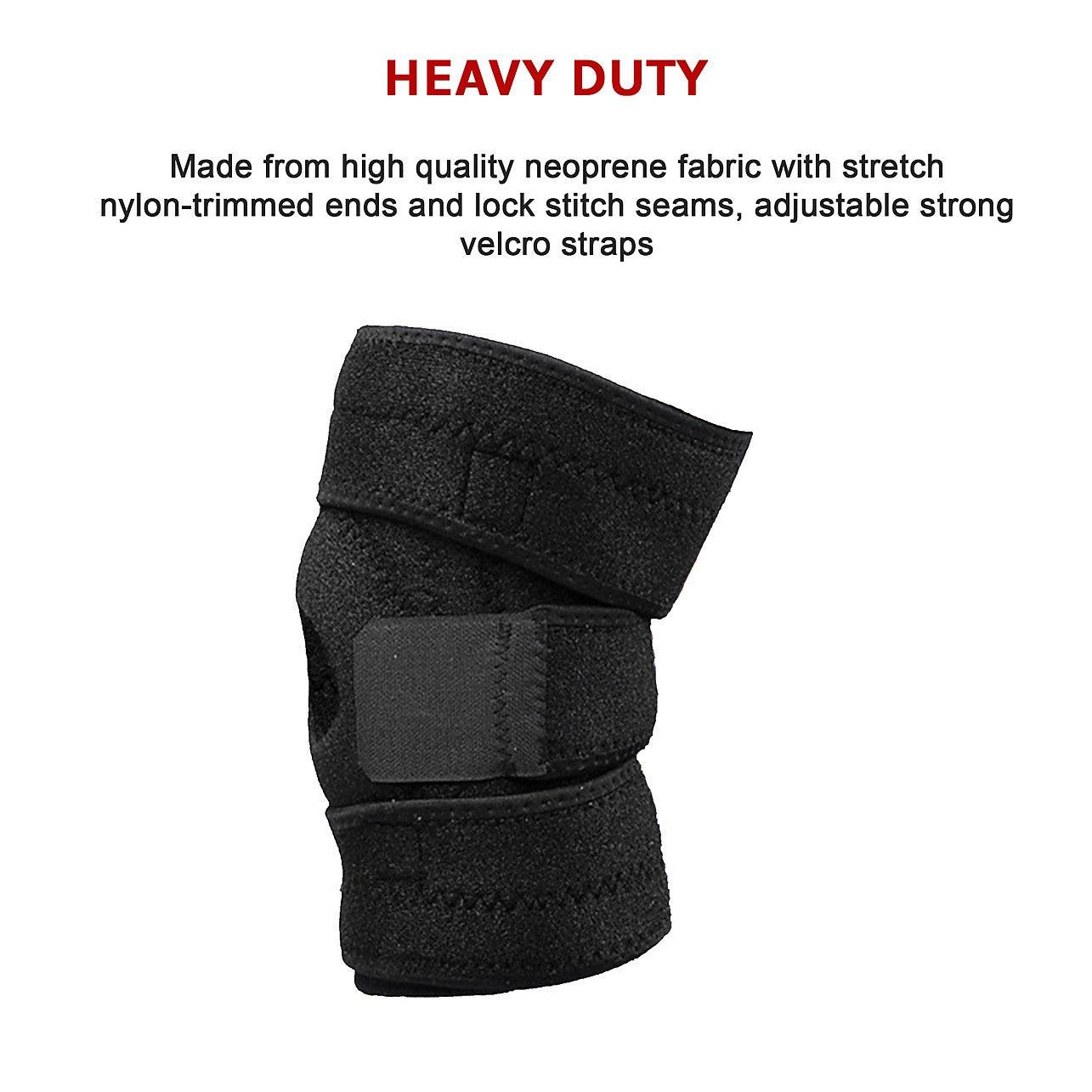 Adjustable Knee Support Brace, Knee Brace Support ,Knee band, Open Patella Stabilizer Relieves Arthritis, Meniscus Tear, Joint Pain, ACL, MCL, Injury Recovery